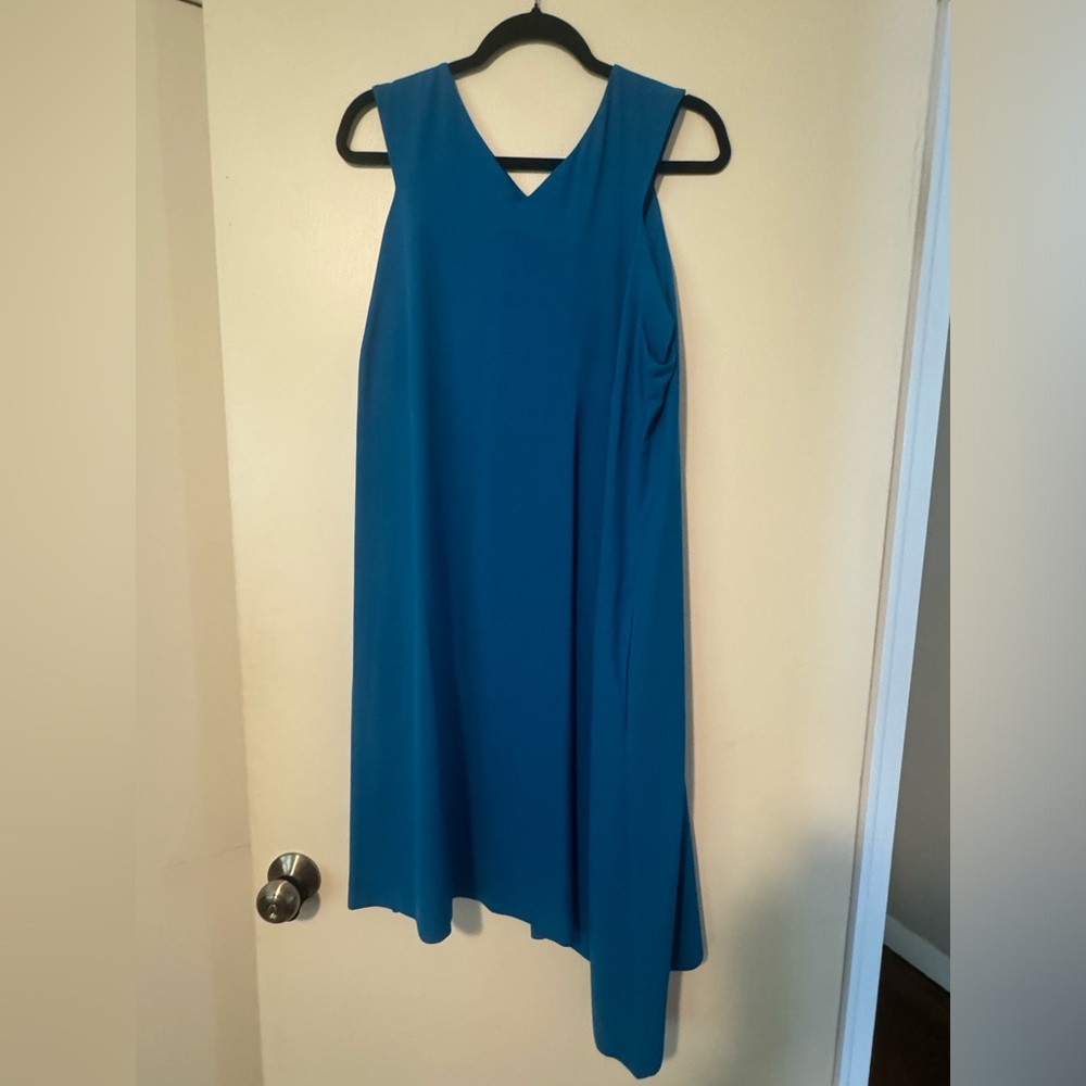 RACHEL by Rachel Roy Asymmetrical Blue Dress